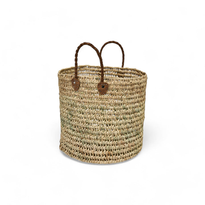 rattan baskets circle shape - M