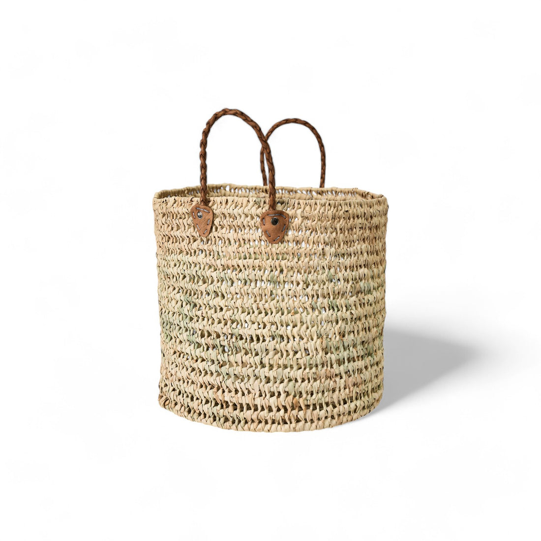 rattan baskets circle shape - M