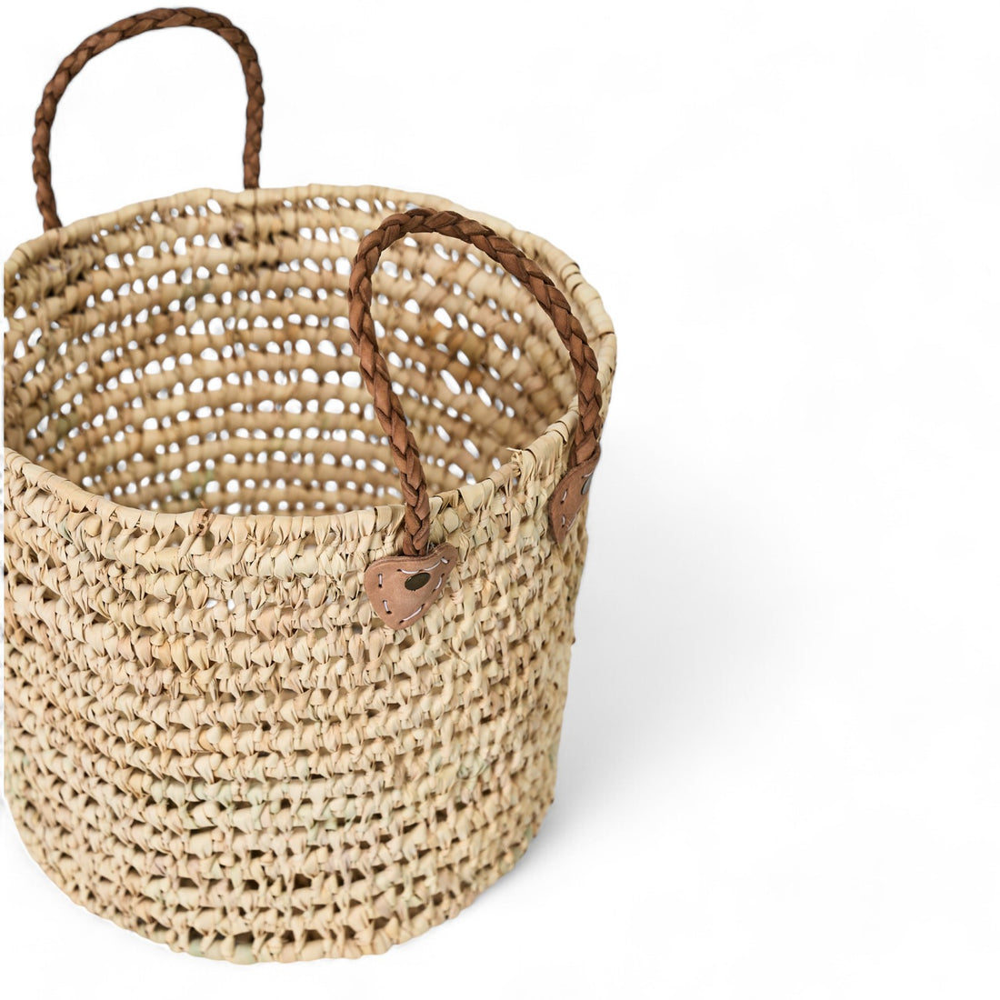 rattan baskets circle shape - M