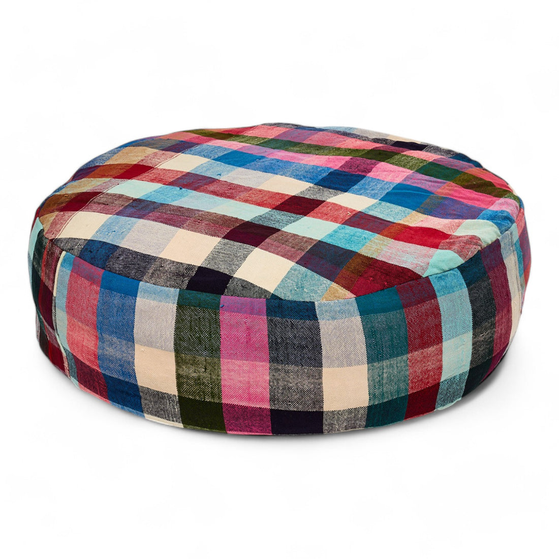 Cotton Pouffe - Round Large Style 12