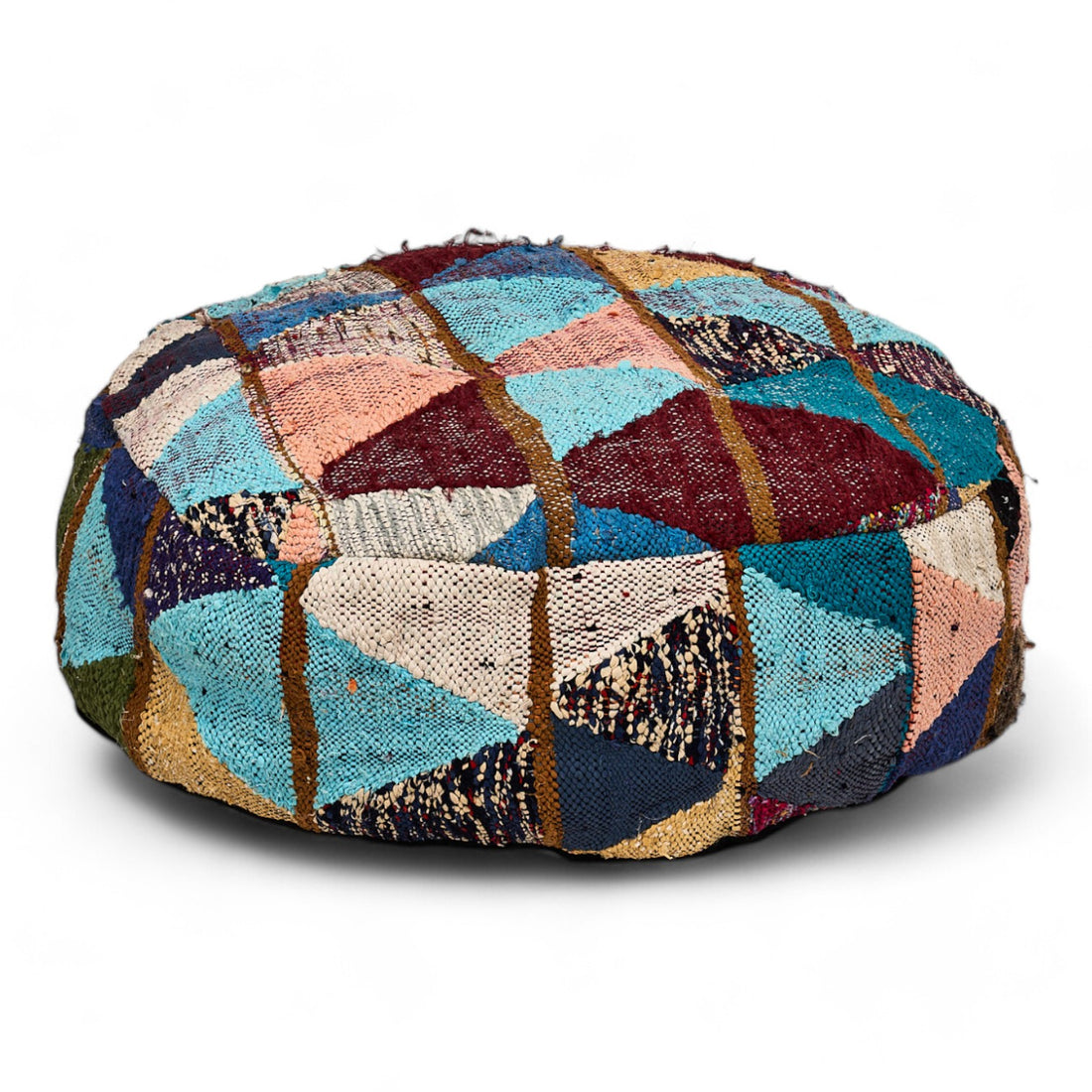 Cotton Pouffe - Round Large Style 16