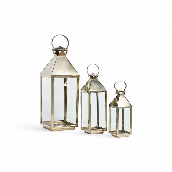 Lantern - Pewter Lantern large