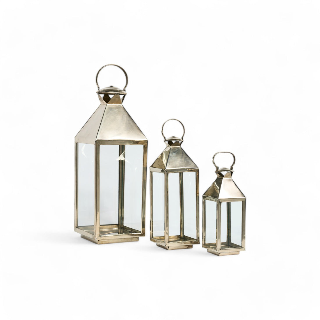 Lantern - Pewter lantern small