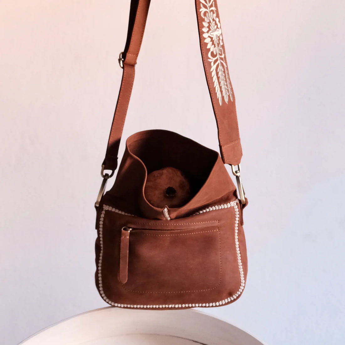 Sarma saddle bag Brown